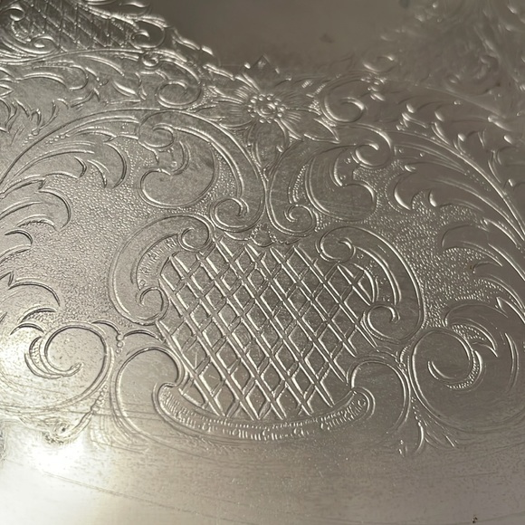 IRVINWARE Made in USA Silver Plated Serving Platter Plate or Tray - Picture 9 of 13